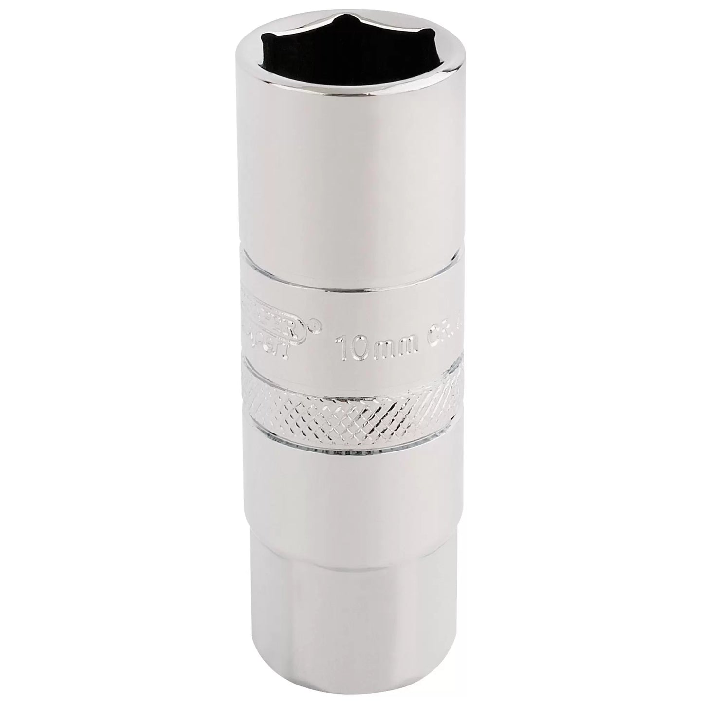 Draper Tools - 16772 - Draper Expert 10mm Thread 6 Point Spark Plug Socket, 3/8" Sq. Dr., 16mm