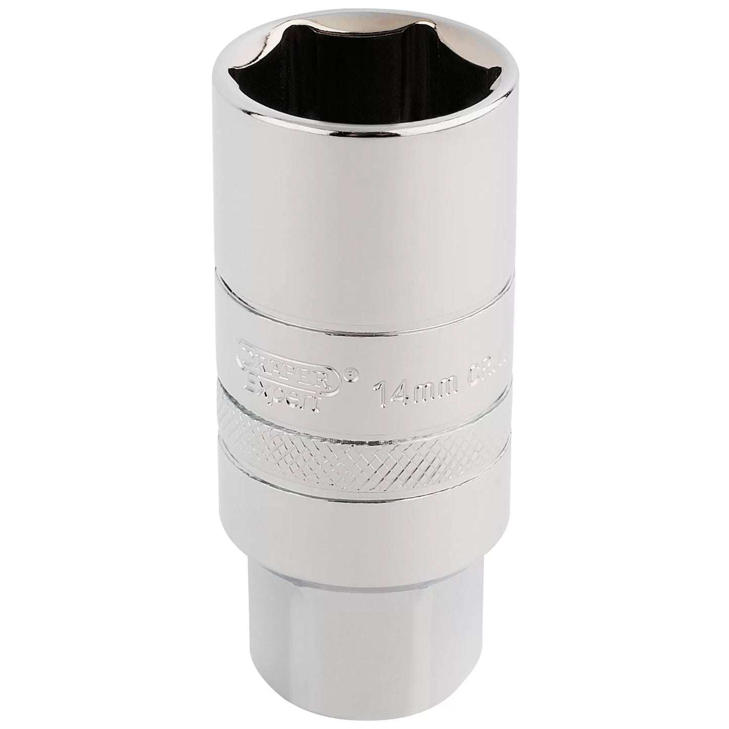Draper Tools - 16774 - Draper Expert 14mm Thread 6 Point Spark Plug Socket, 3/8" Sq. Dr., 21mm