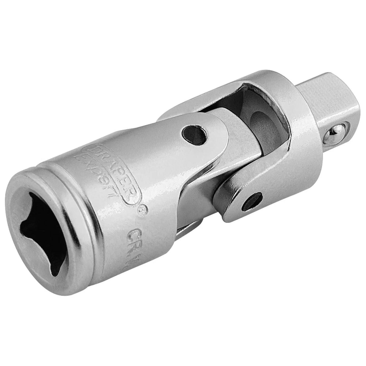 Draper Tools - 16792 - Draper Expert Satin Chrome Universal Joint, 1/4" Sq. Dr