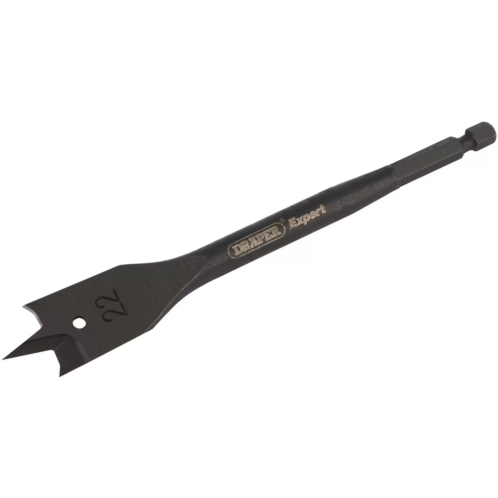 Draper Tools - 17433 - Draper Expert Flat Wood Bit, 22 x 150mm