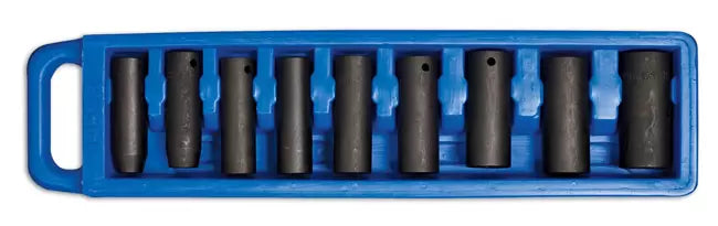 Laser - 1749 - Deep Impact Socket Set 1/2"D 9pc
