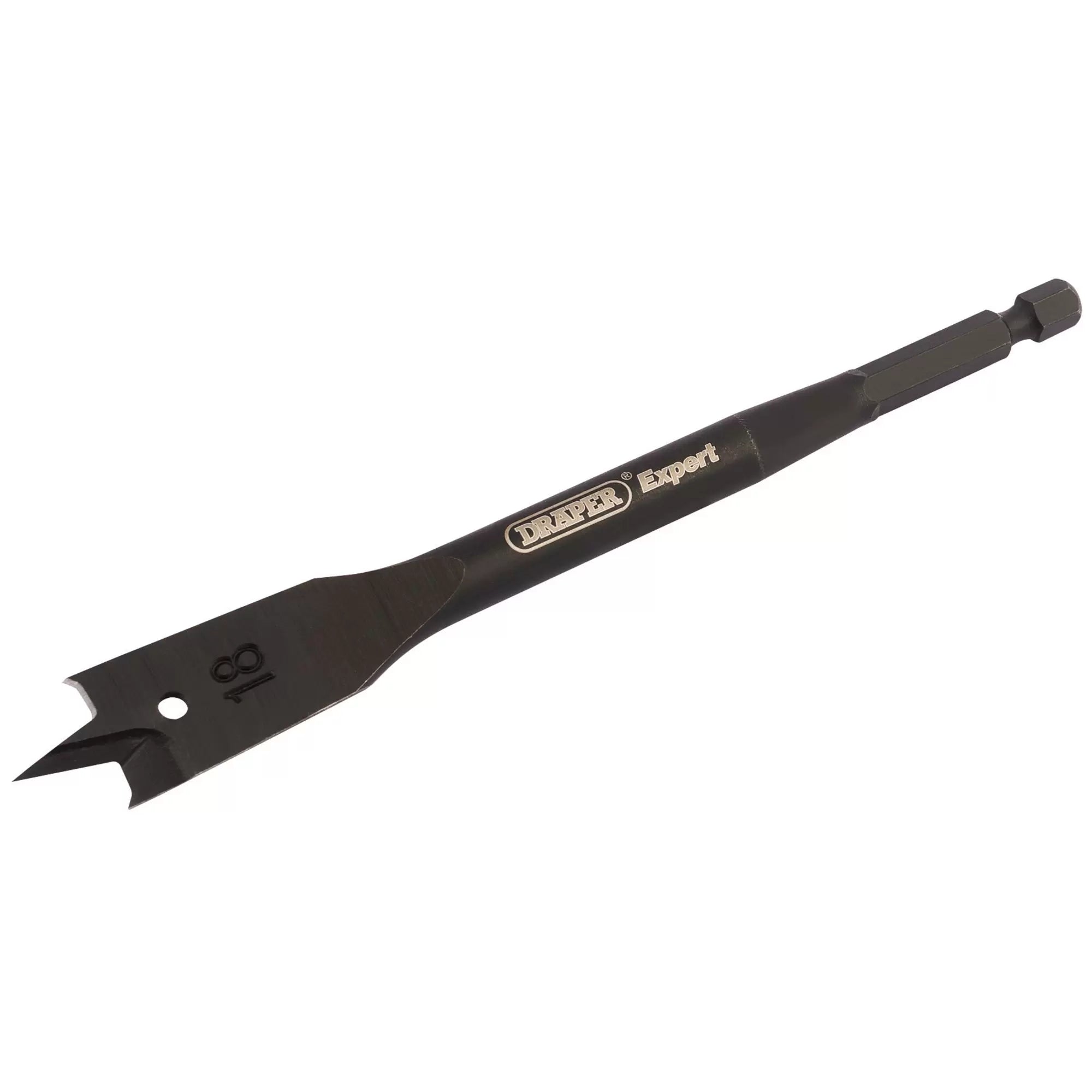 Draper Tools - 17542 - Draper Expert Flat Wood Bit, 18 x 150mm