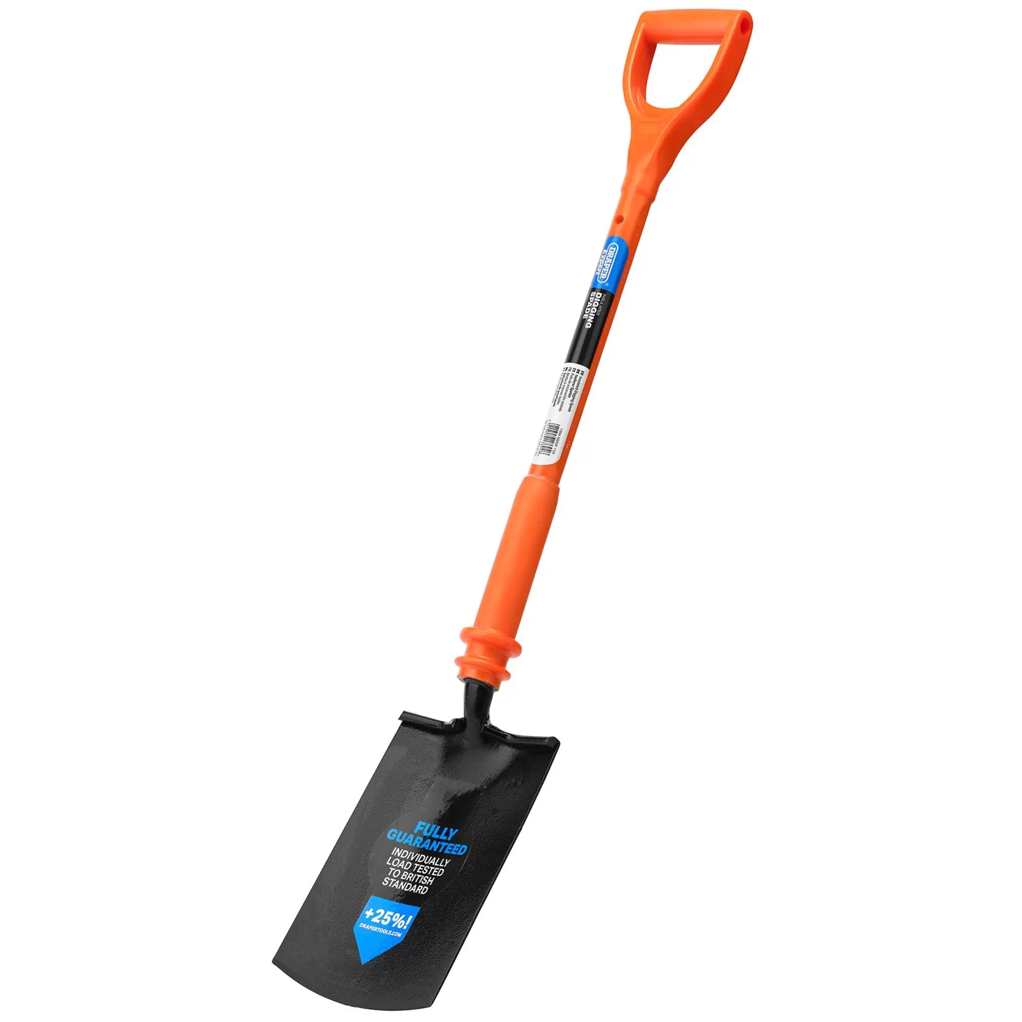 Draper Tools - 17694 - Draper Expert Fully Insulated Contractors Digging Spade