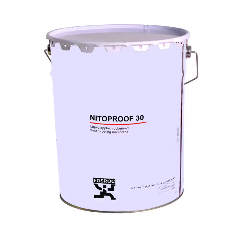 Fosroc Nitoproof 30 – 200L Flexible Waterproofing Coating (Grey)