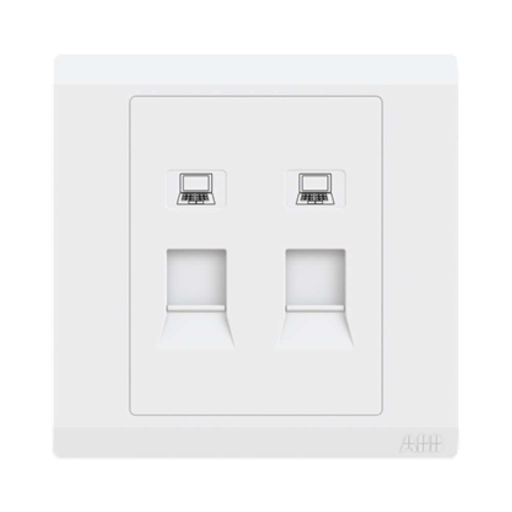 ABB 1 Gang Flex Outlet 20Amp, Inora BL120, White