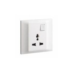Legrand Belanko S - 1 gang multistandard switched socket outlet