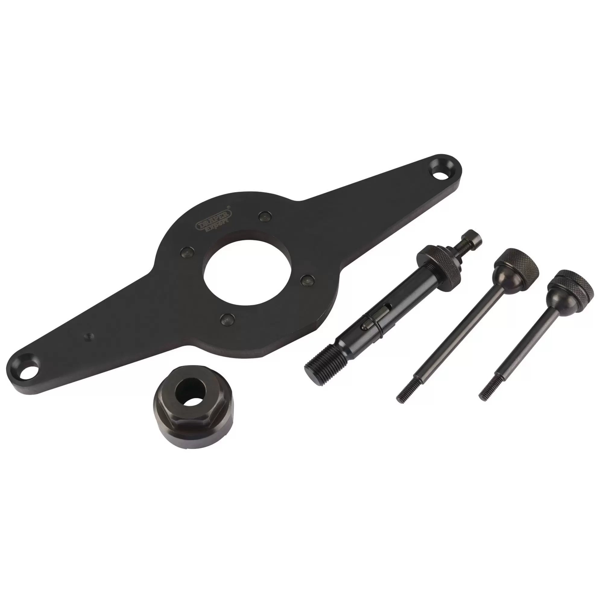 Draper Tools - 19197 - Draper Expert Vibration Damper Holding Tool (Audi, SEAT, Skoda, Volkswagen)