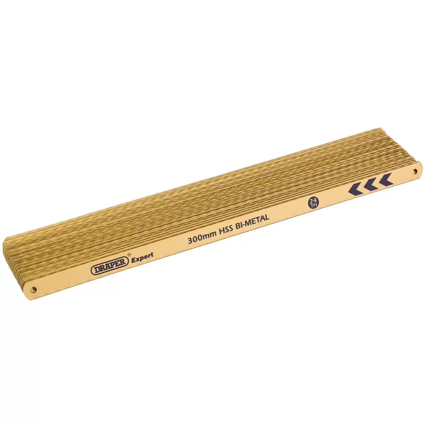 Draper Tools - 19350 - Draper Expert Bi-Metal Hacksaw Blades, 300mm, 24tpi (Box of 50)