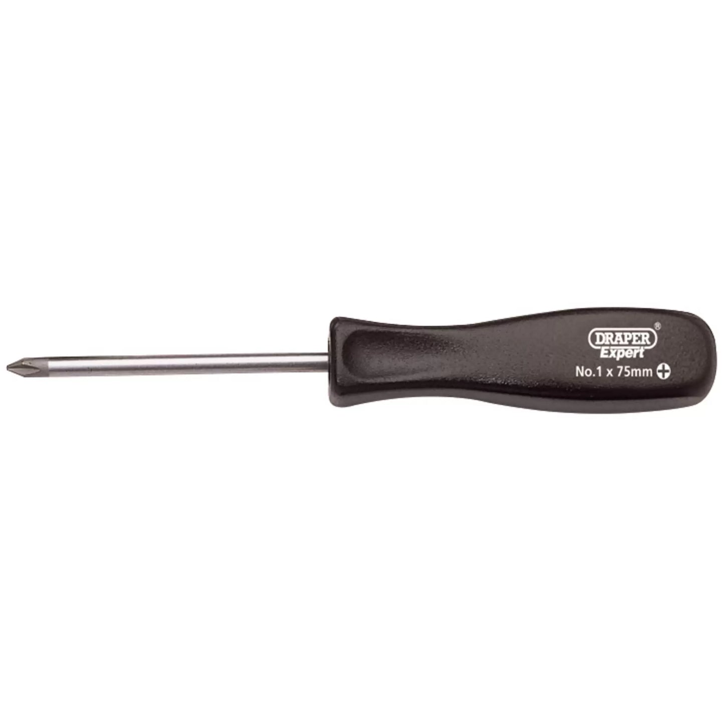 Draper Tools - 19532 - Draper Expert Cross Slot Mechanics Screwdriver, No.1 x 75mm