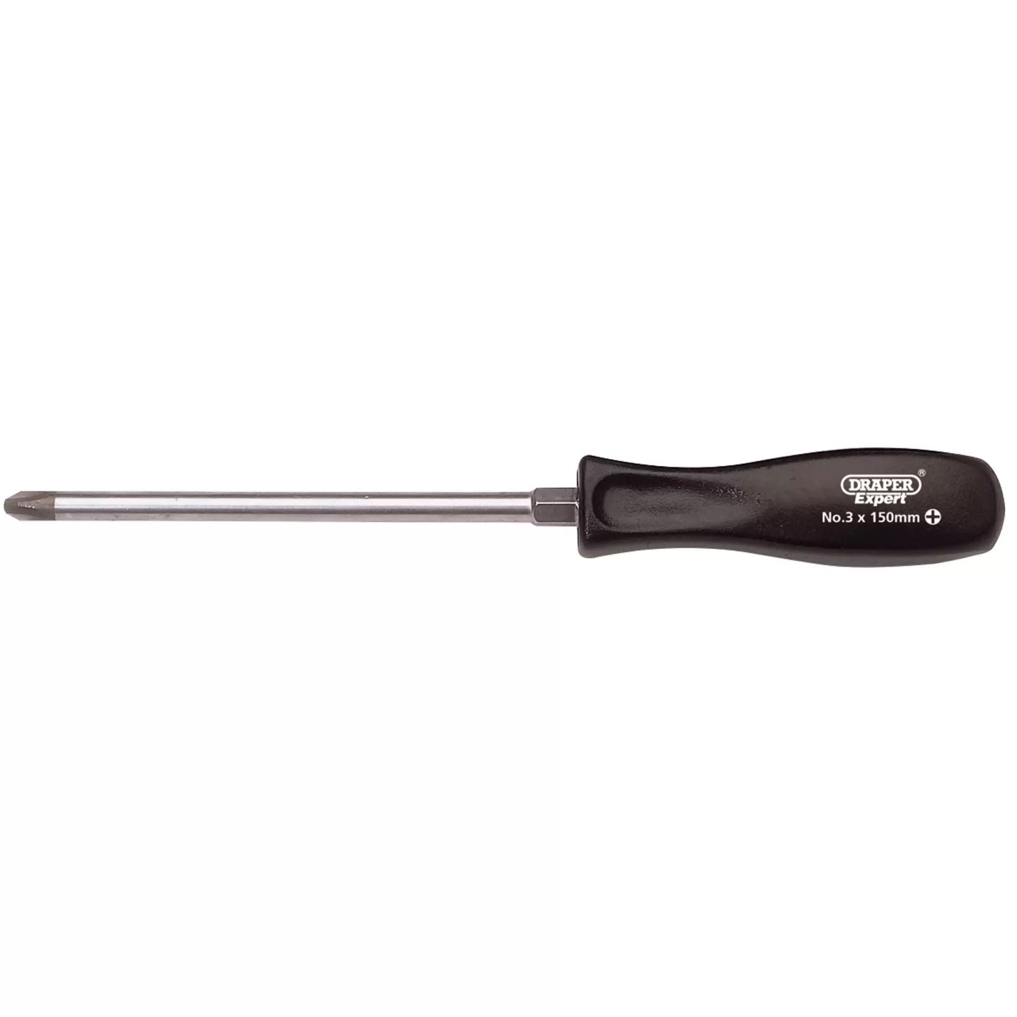 Draper Tools - 19534 - Draper Expert Cross Slot Mechanics Screwdriver, No.3 x 150mm