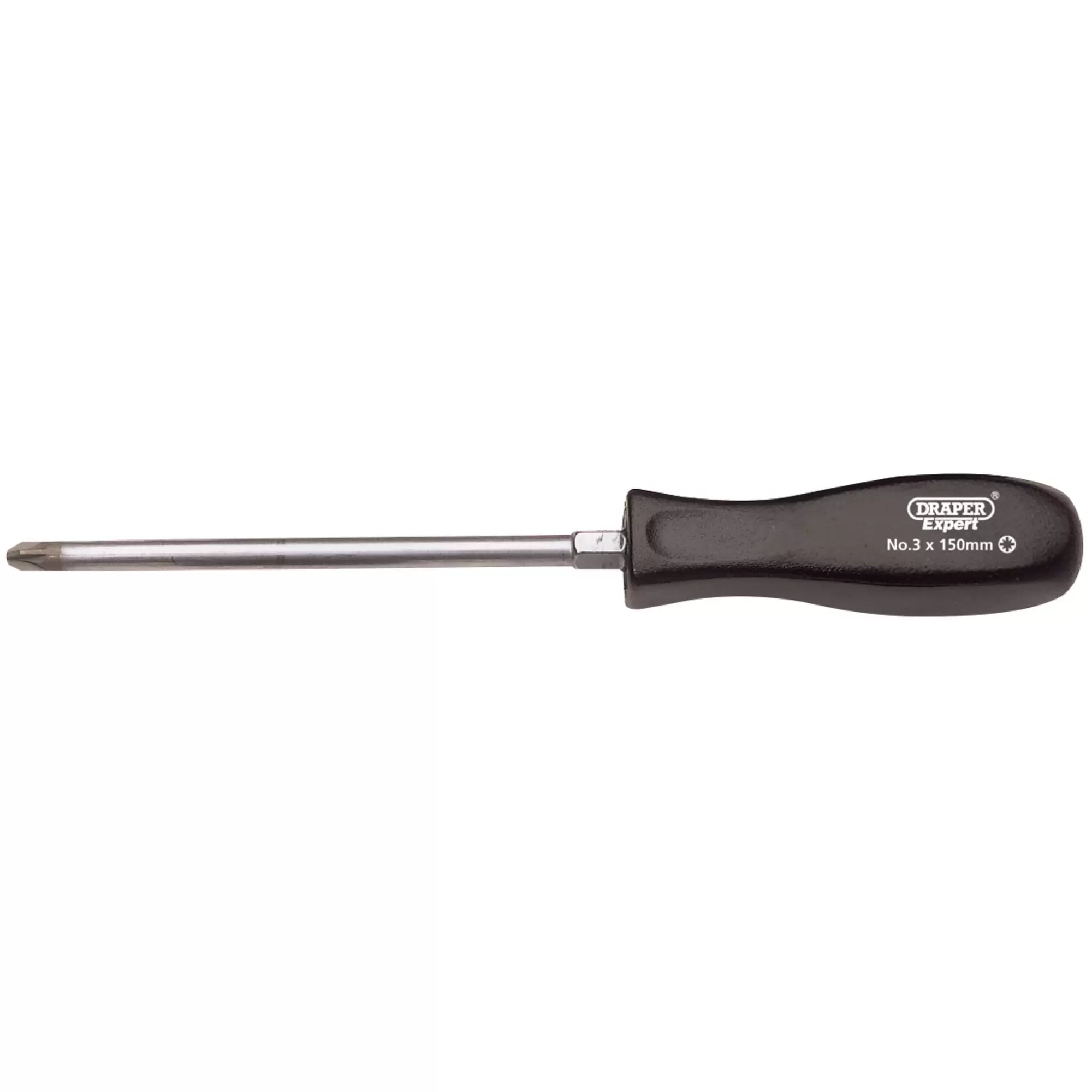 Draper Tools - 19538 - Draper Expert PZ Type Mechanics Screwdriver, No.3 x 150mm