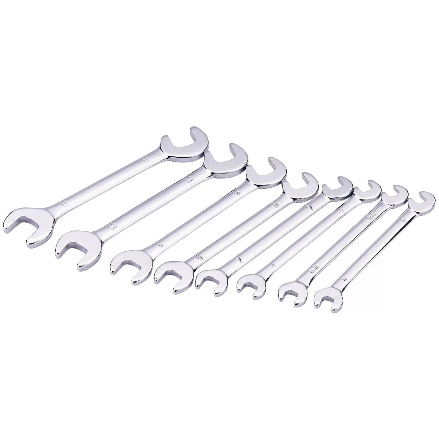 Draper Tools - 19754 - Metric Ignition Mini Spanner Set (8 Piece)