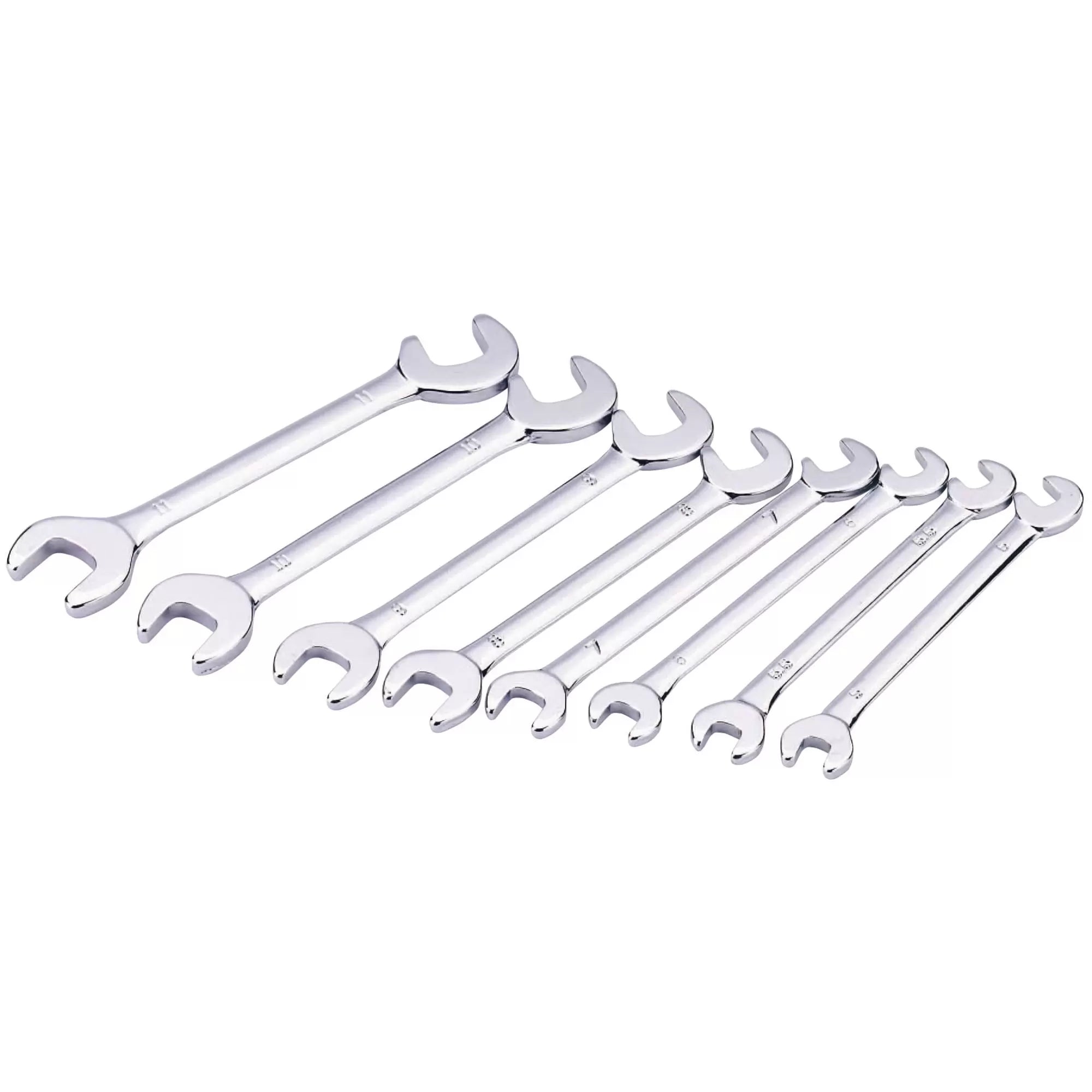 Draper Tools - 19754 - Metric Ignition Mini Spanner Set (8 Piece)