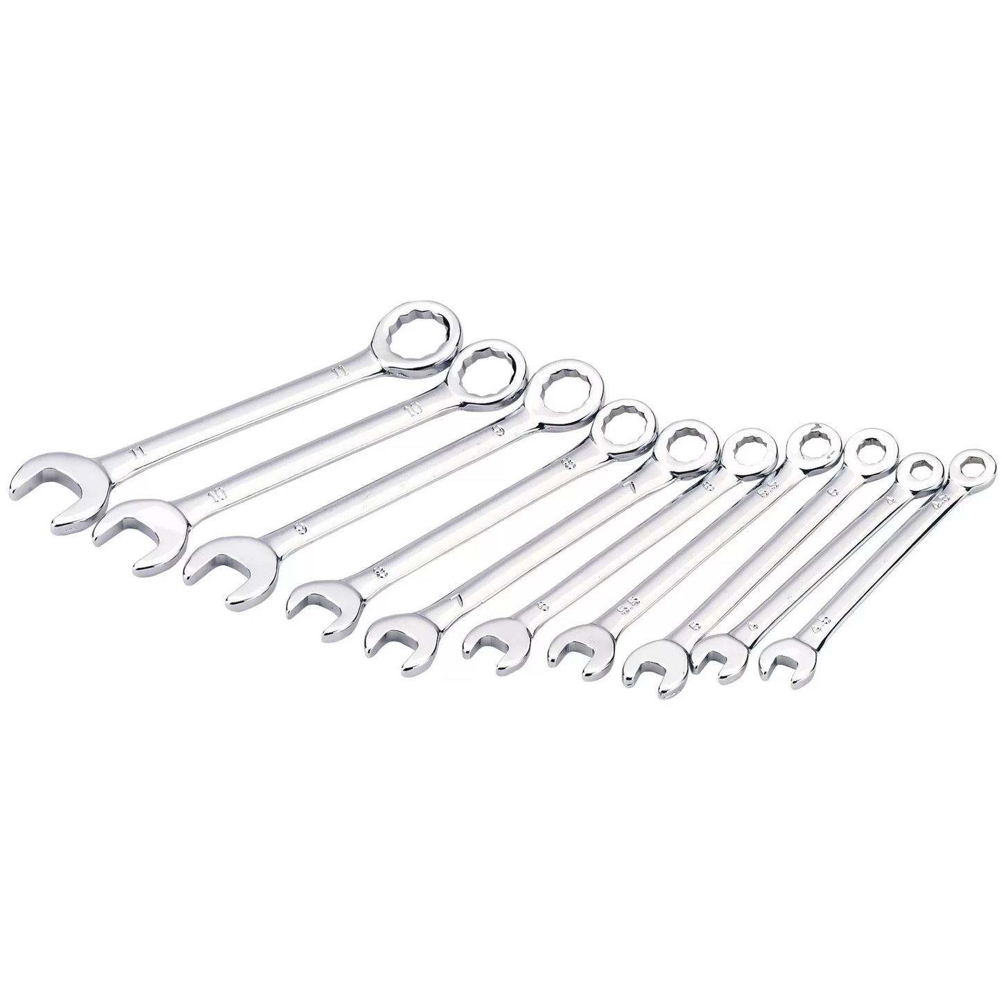 Draper Tools - 19756 - Metric Midget Combination Spanner Set (10 Piece)