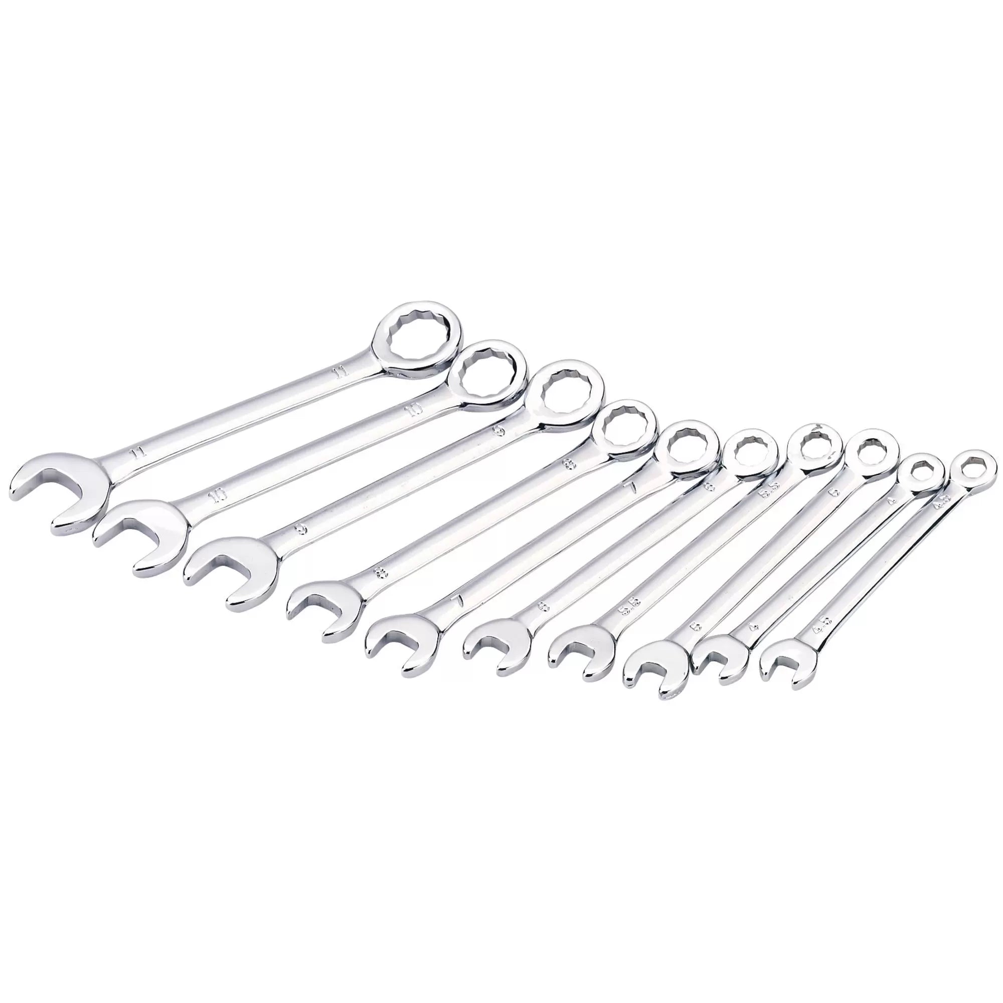 Draper Tools - 19756 - Metric Midget Combination Spanner Set (10 Piece)