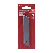 Ace Carbon Steel Replacement Blades (1.8 cm, 5 Pc.)