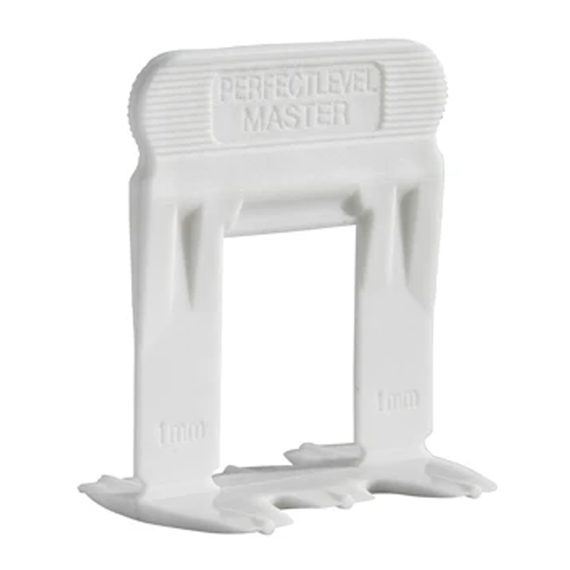 Perfect Level Master PLM T-LOCK 1mm Levelling System Large Clips