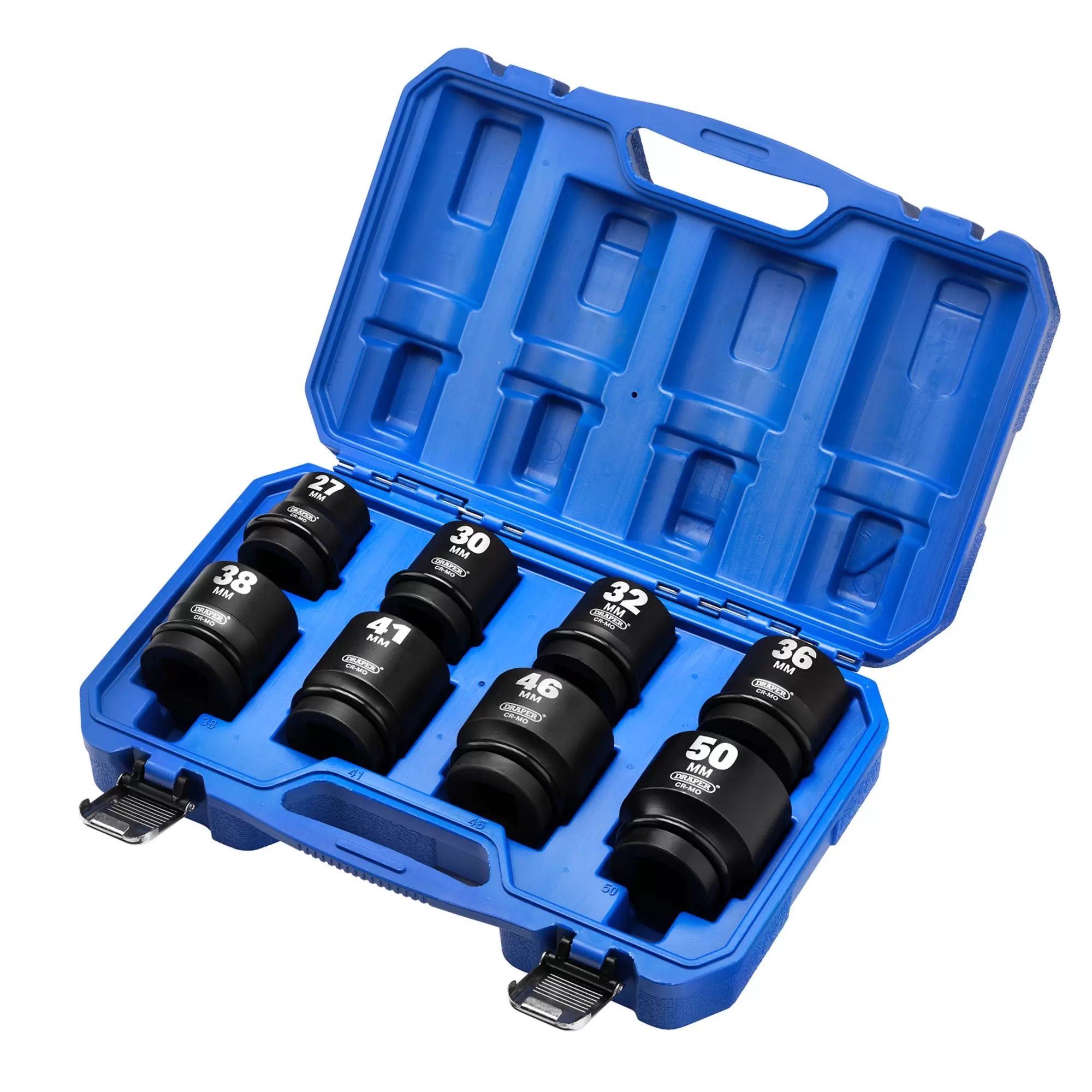 Draper Tools - 20209 - Draper HI-TORQ® Metric Impact Socket Set, 1" Sq. Dr. (8 Piece)