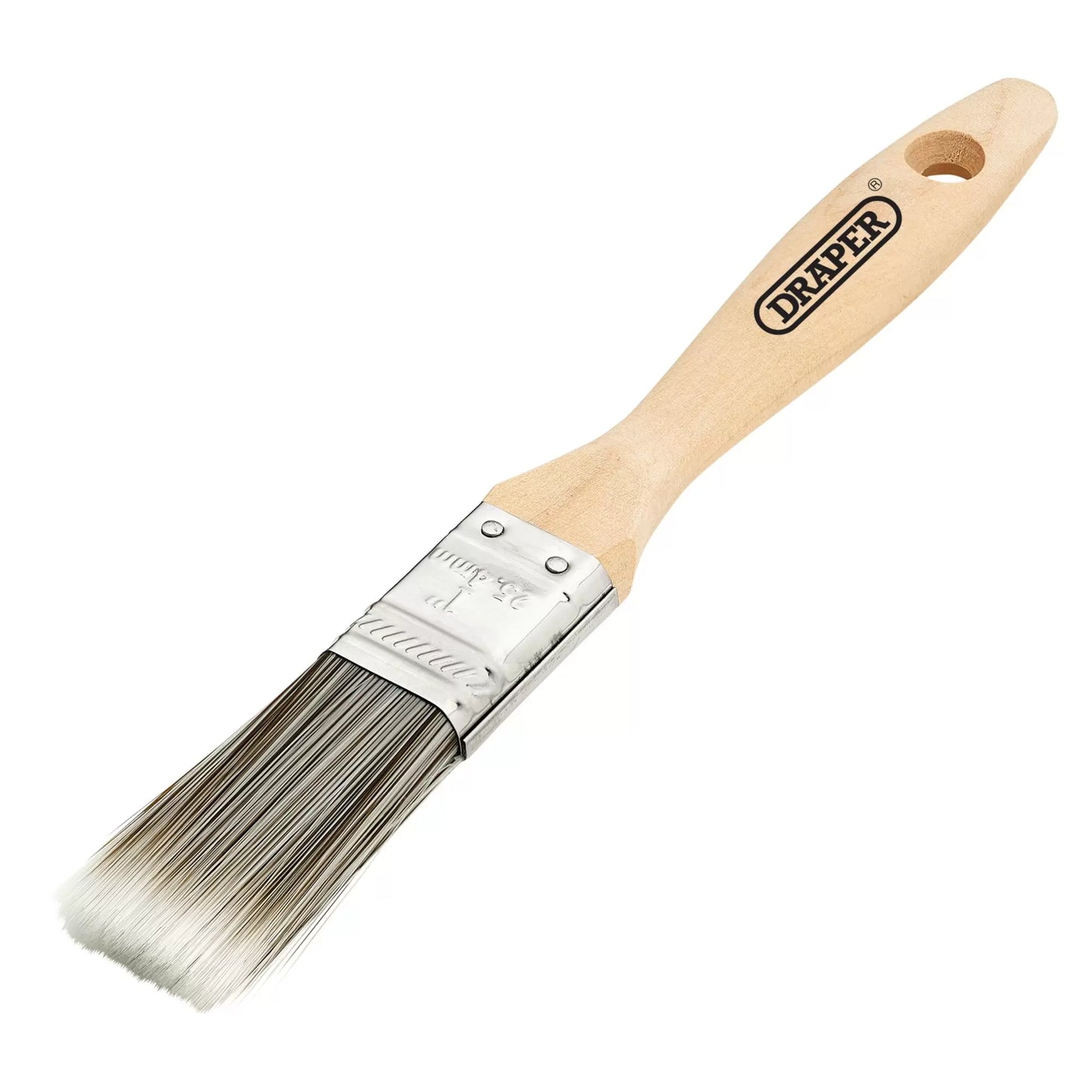 Draper Tools - 20435 - Paint Brush with Wood Handle, 1"