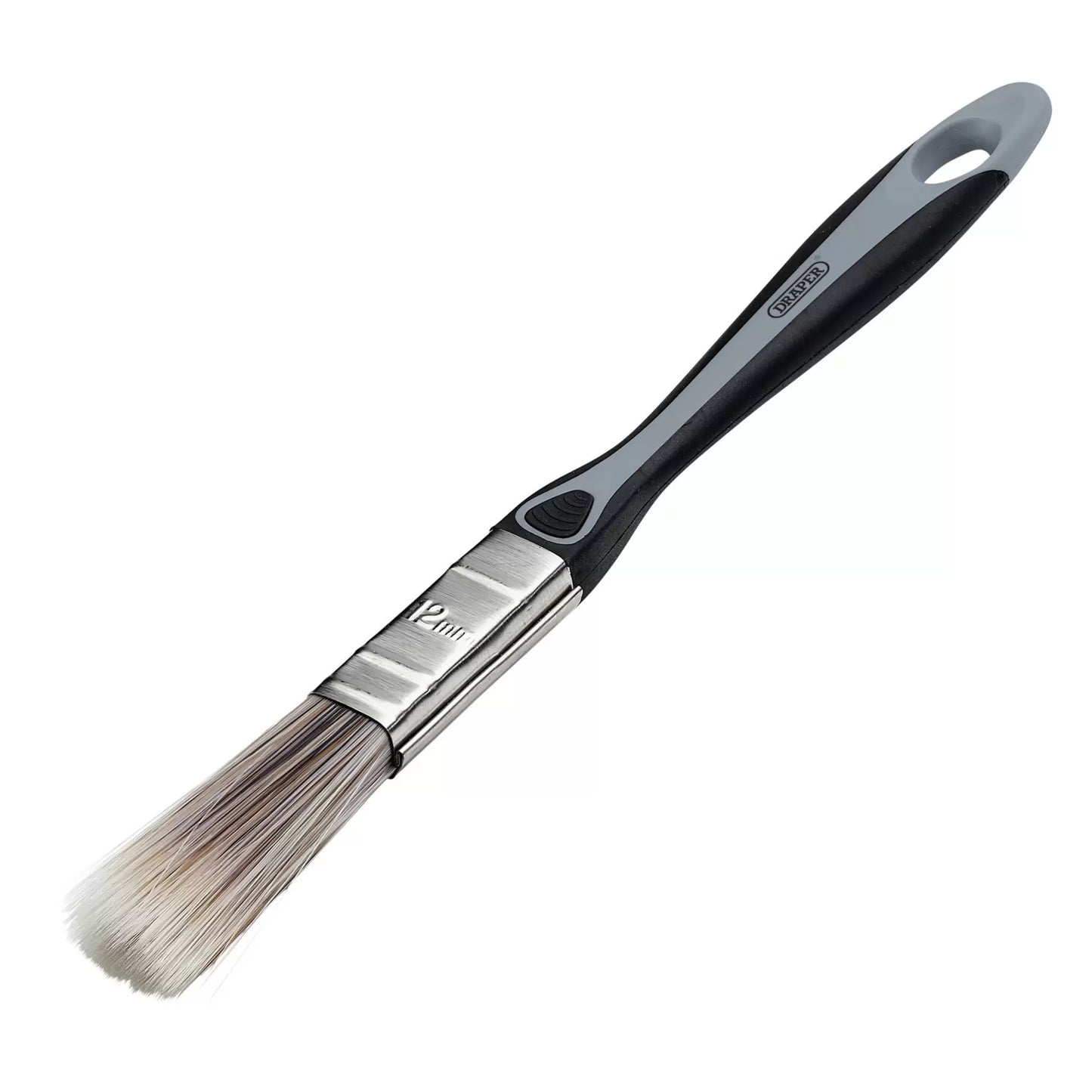 Draper Tools - 20451 - Flat Paint Brush with Soft Grip, 12mm