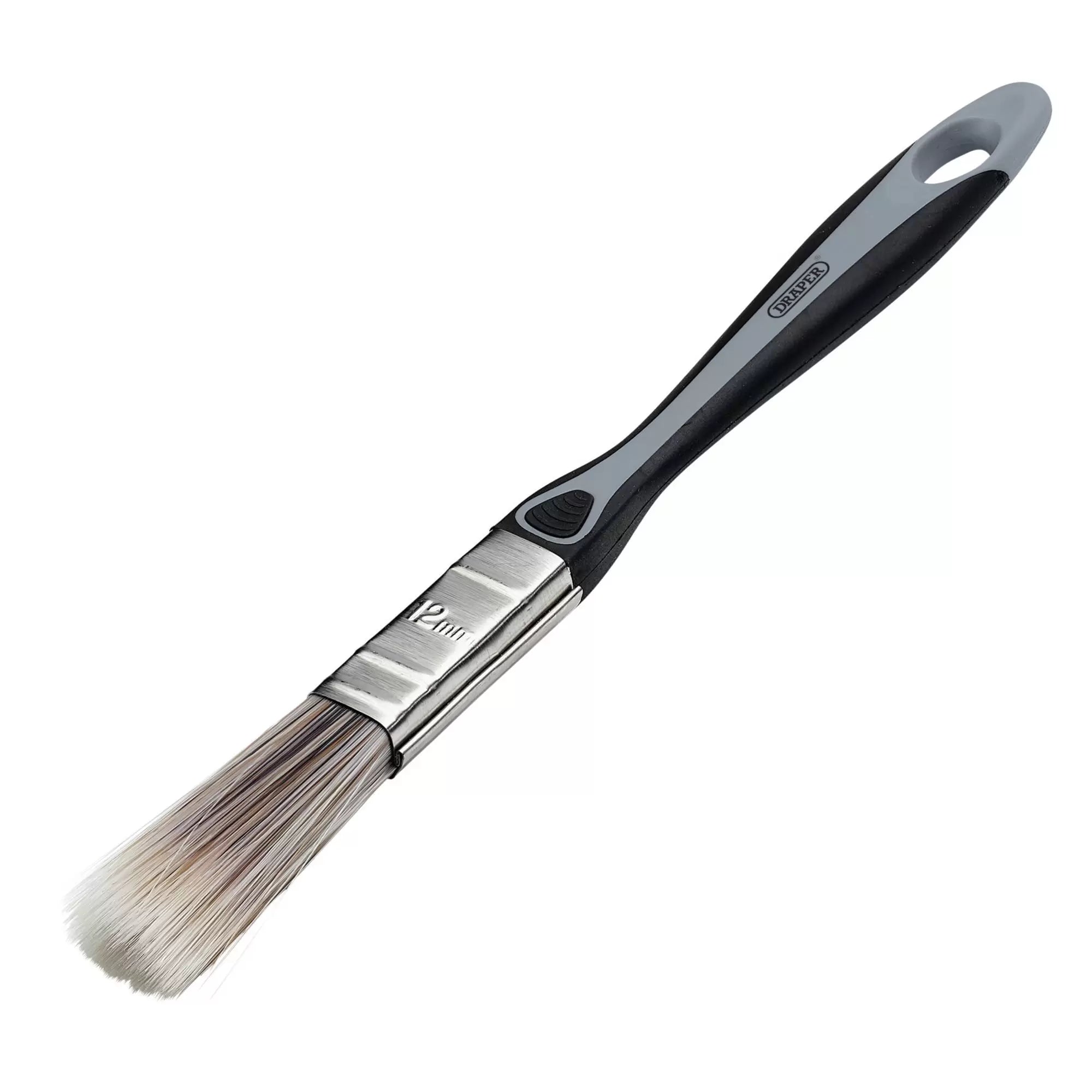 Draper Tools - 20451 - Flat Paint Brush with Soft Grip, 12mm
