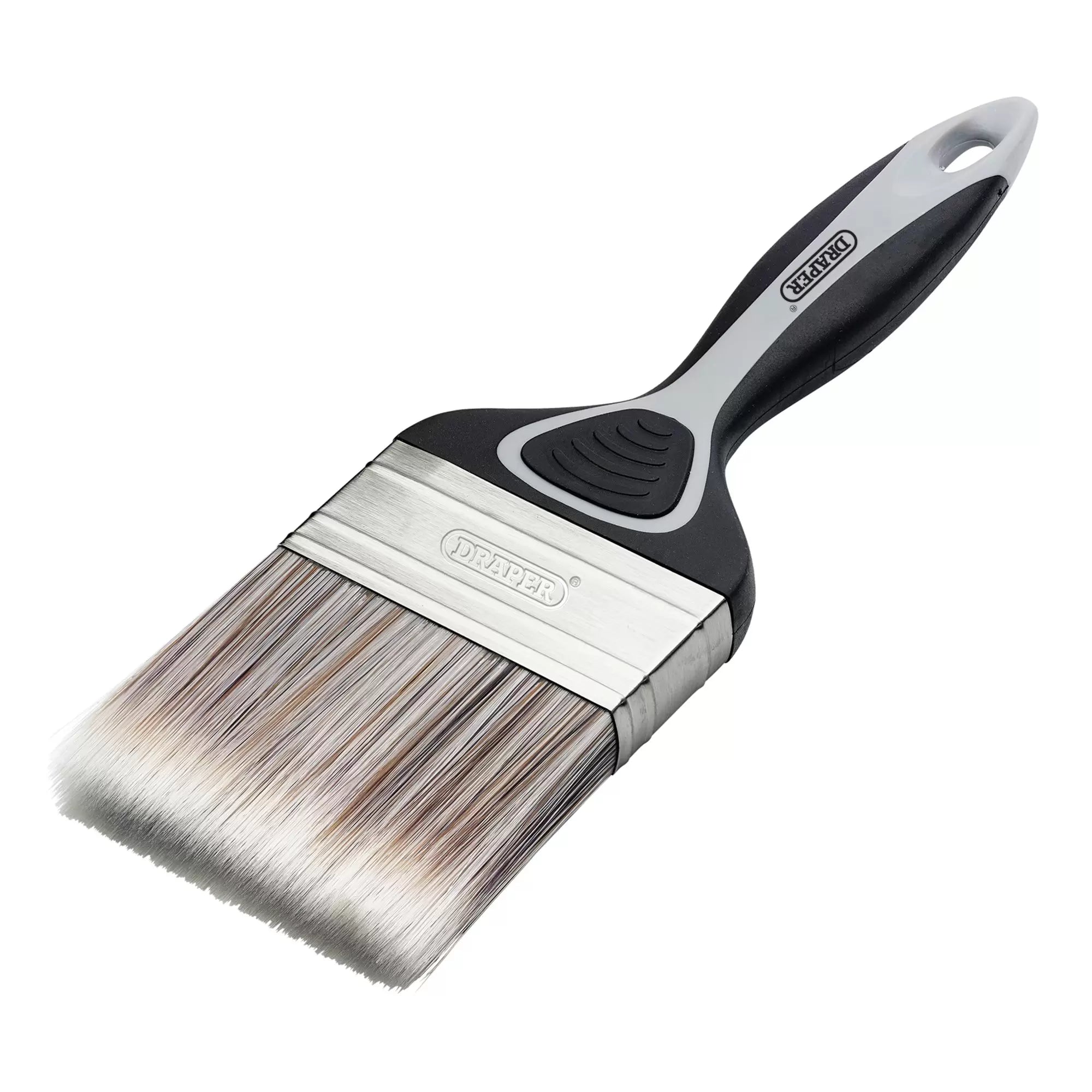 Draper Tools - 20580 - Flat Paint Brush with Soft Grip, 80mm