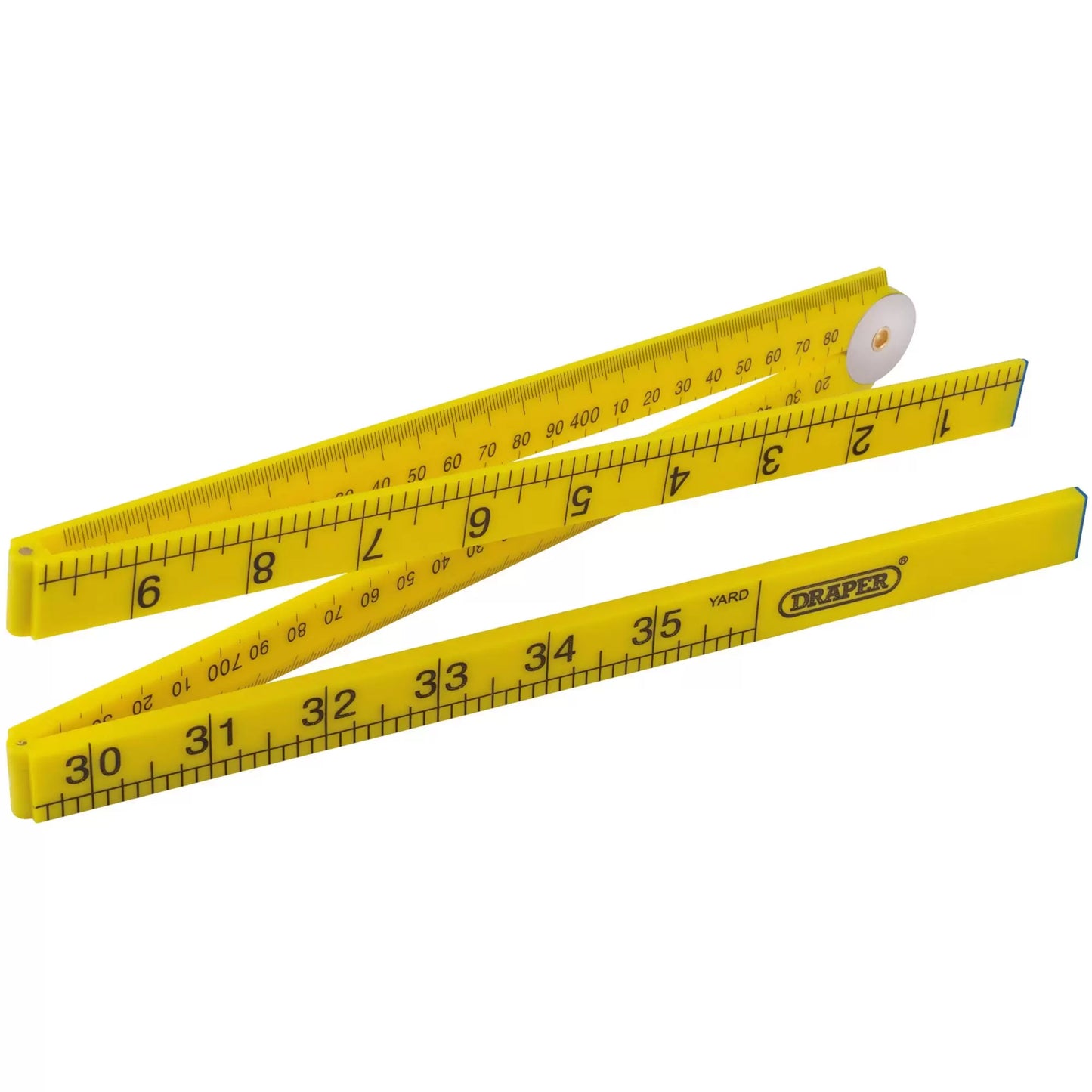 Draper Tools - 20700 - Plastic Folding Rule, 1m
