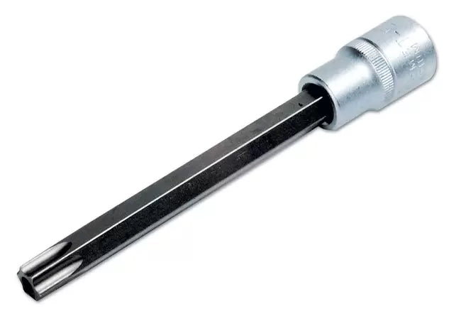 Laser - 2076 - Long Series Tamperproof Star Socket Bit 1/2"D T55
