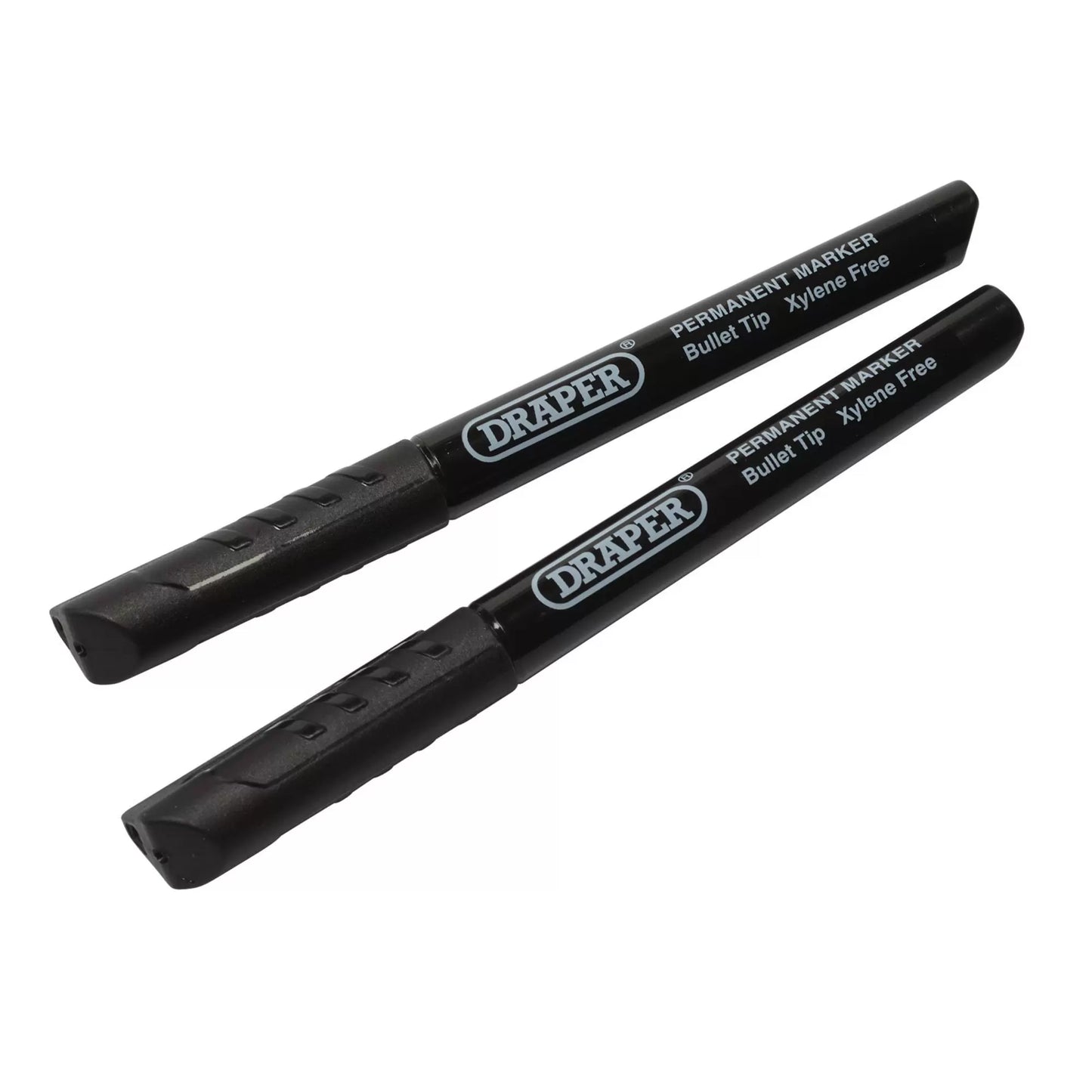 Draper Tools - 20942 - Marker Pens, Black (Pack of 2)