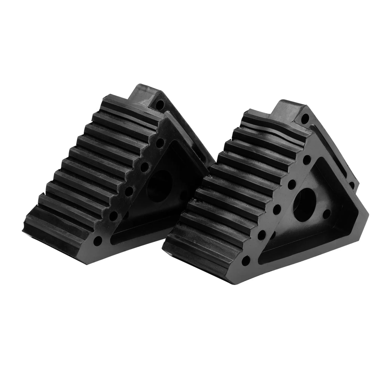 Draper Tools - 21131 - Rubber Wheel Chocks, 3 Tonne (Pair)