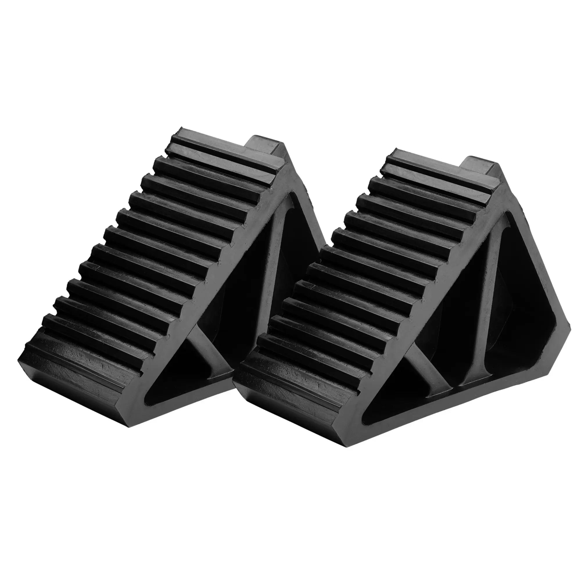 Draper Tools - 21132 - Rubber Wheel Chocks, 6 Tonne (Pair)