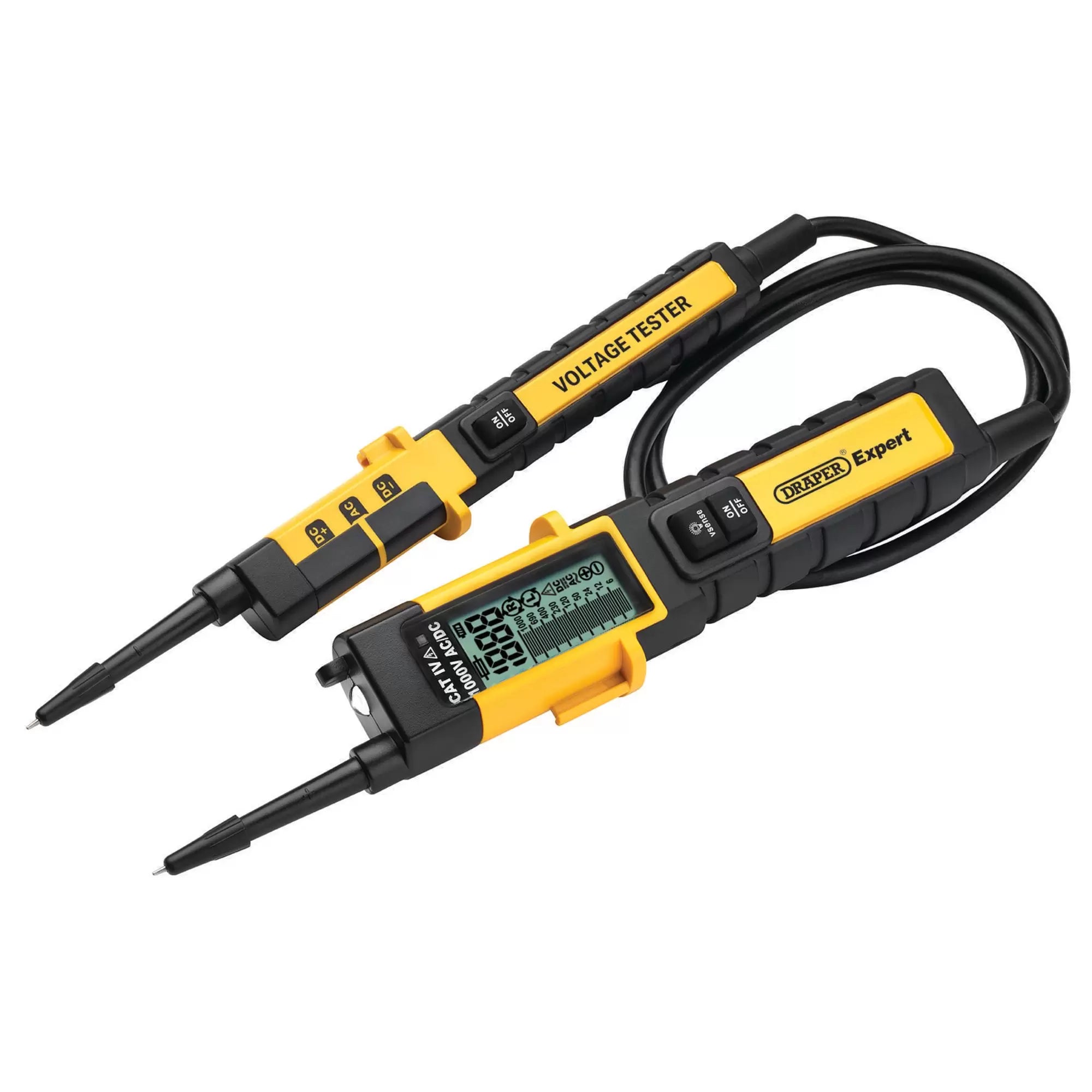 Draper Tools - 21250 - Draper Expert AC/DC High Voltage CAT IV Tester, 1000V