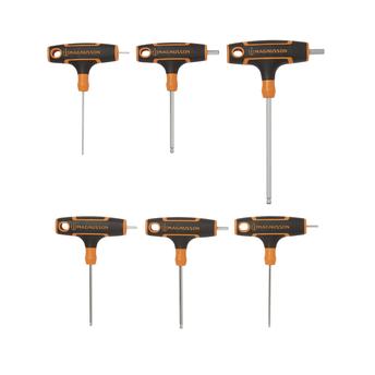 Magnusson Chrome Vanadium Steel Hex Key Set, HX05 (6 Pc.)