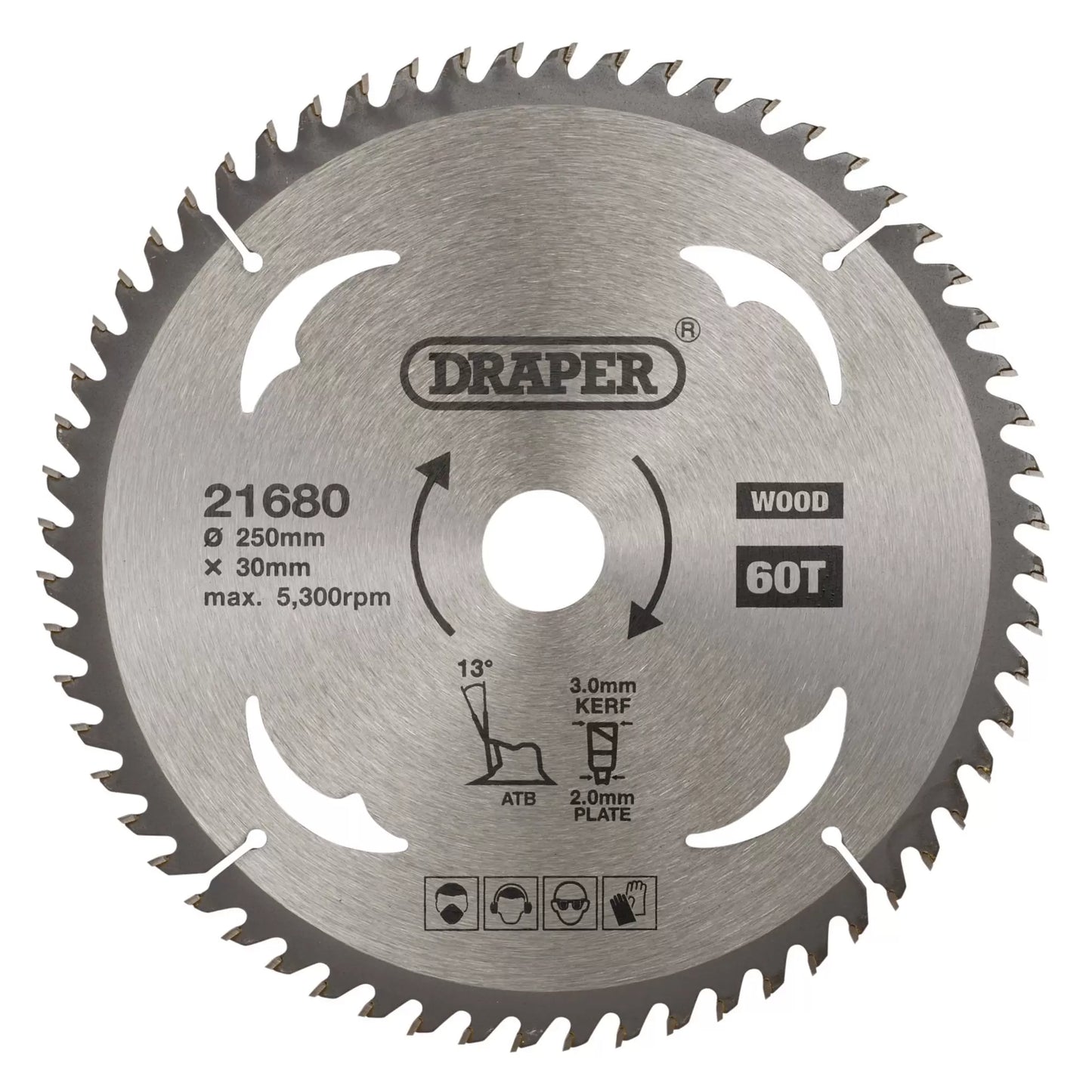Draper Circular Saw Blade 250mm