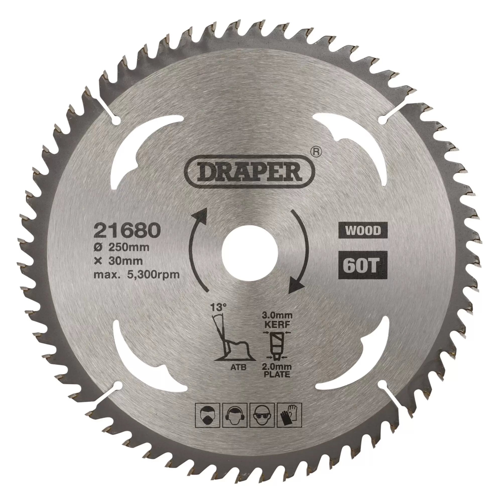 Draper Circular Saw Blade 250mm