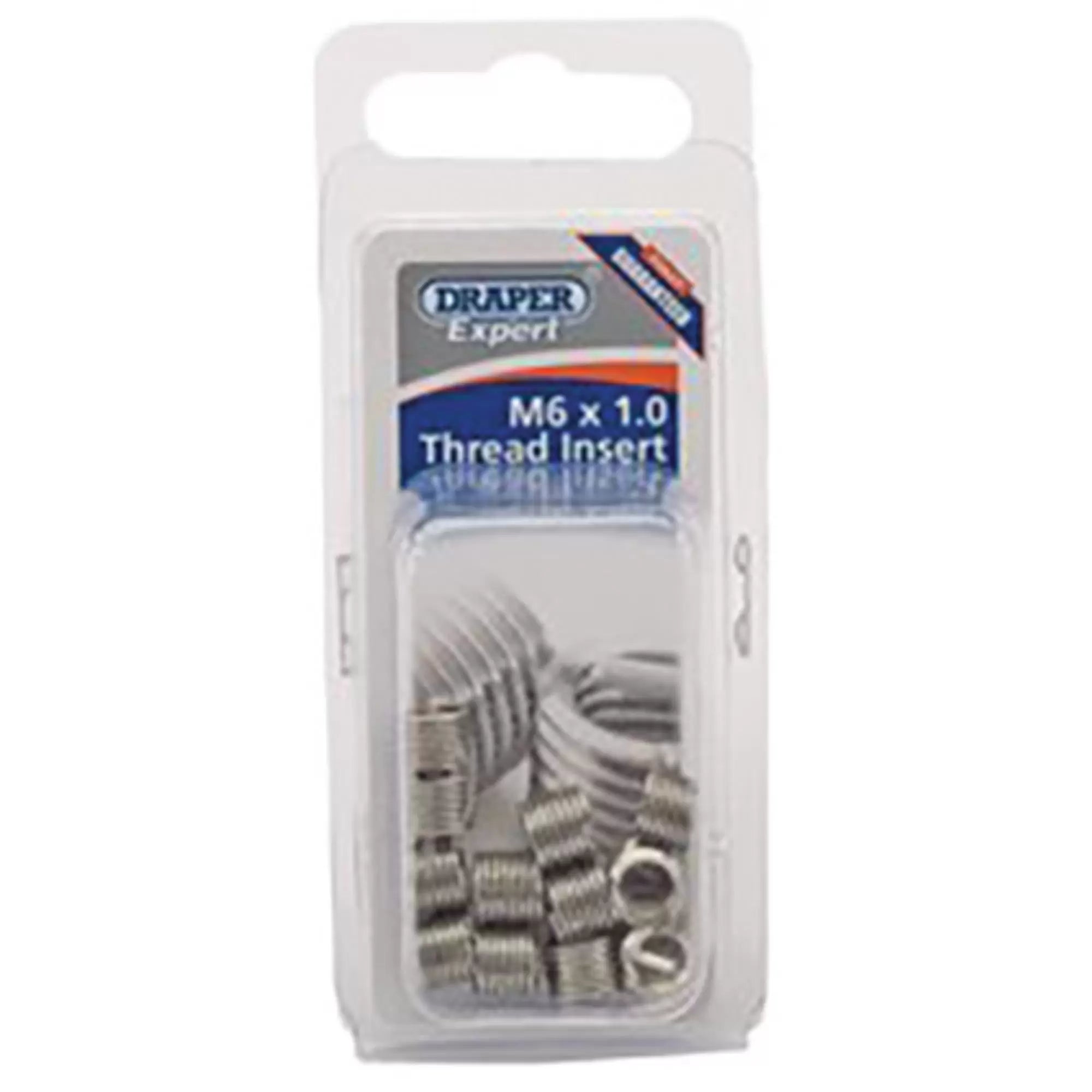 Draper Tools - 21708 - Metric Thread Insert Refill, M6 x 1.0 (Pack of 12)