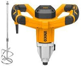 INGCO 1600W Heavy-Duty Electric Paint &amp; Mortar Mixer – Industrial Mixing Tool – PMM16001