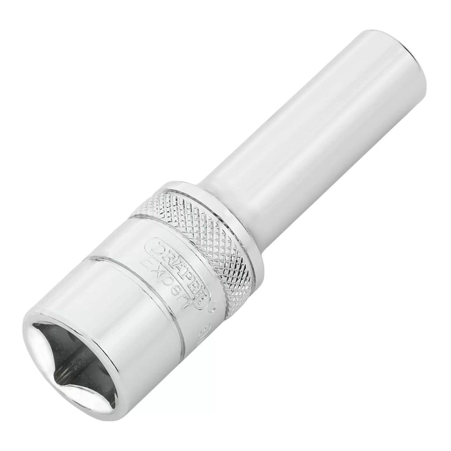 Draper Tools - 22407 - Draper Expert Metric Deep Socket, 1/2" Sq. Dr.,Polished Chrome, 9mm