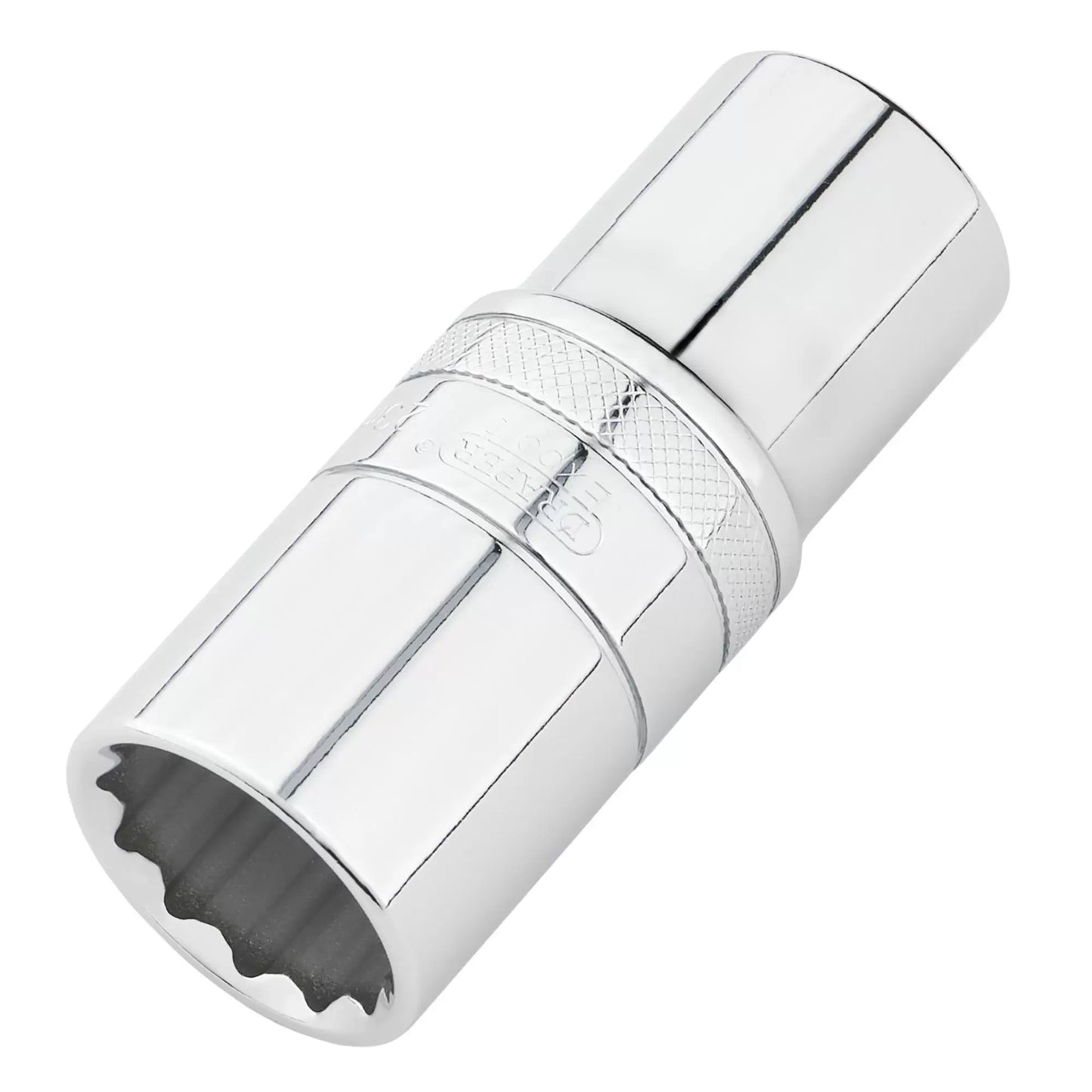Draper Tools - 22423 - Draper Expert Metric Deep Socket, 1/2" Sq. Dr., Polished Chrome, 23mm