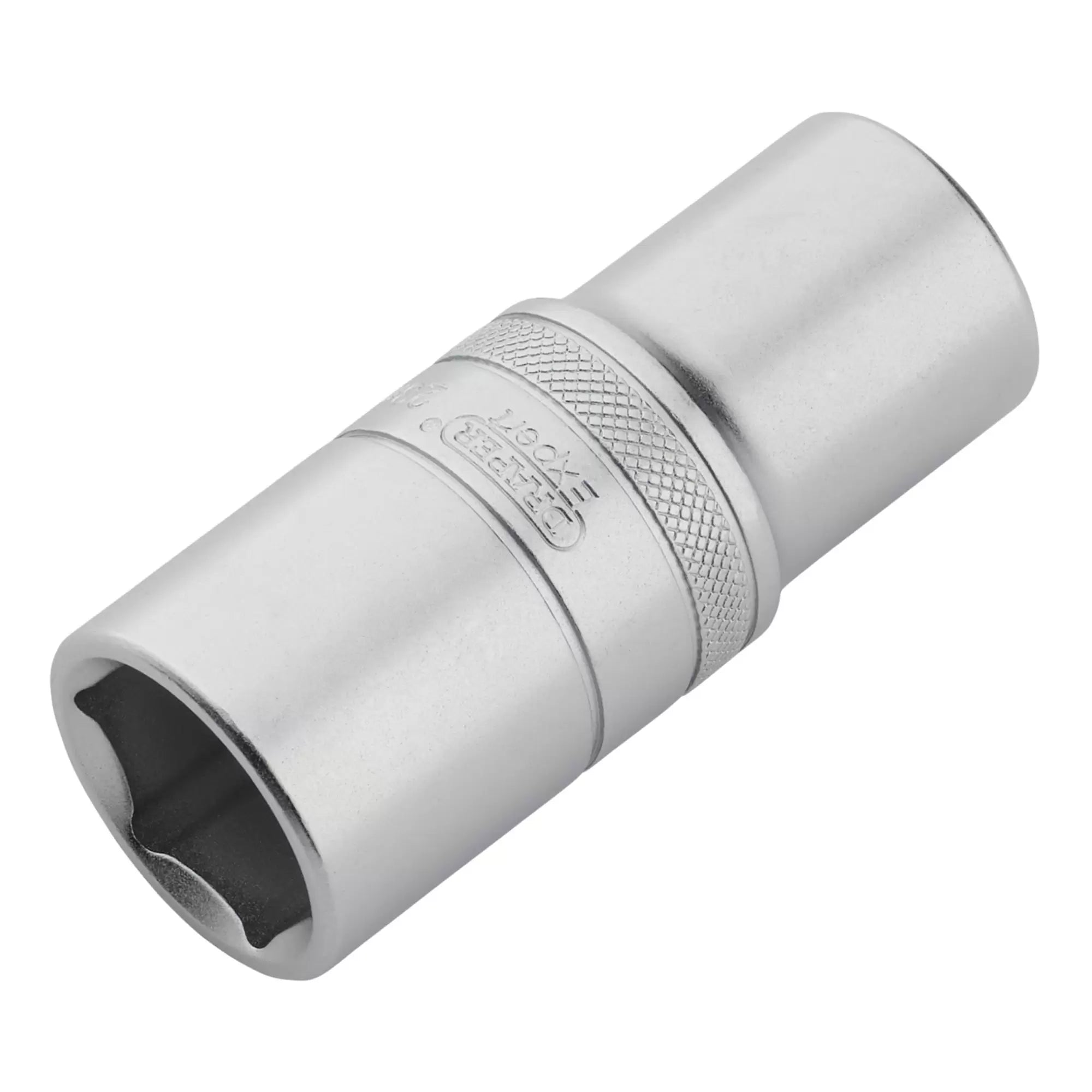 Draper Tools - 22444 - Draper Expert Metric Deep Socket, 1/2" Sq. Dr., Micro Satin Chrome, 23mm