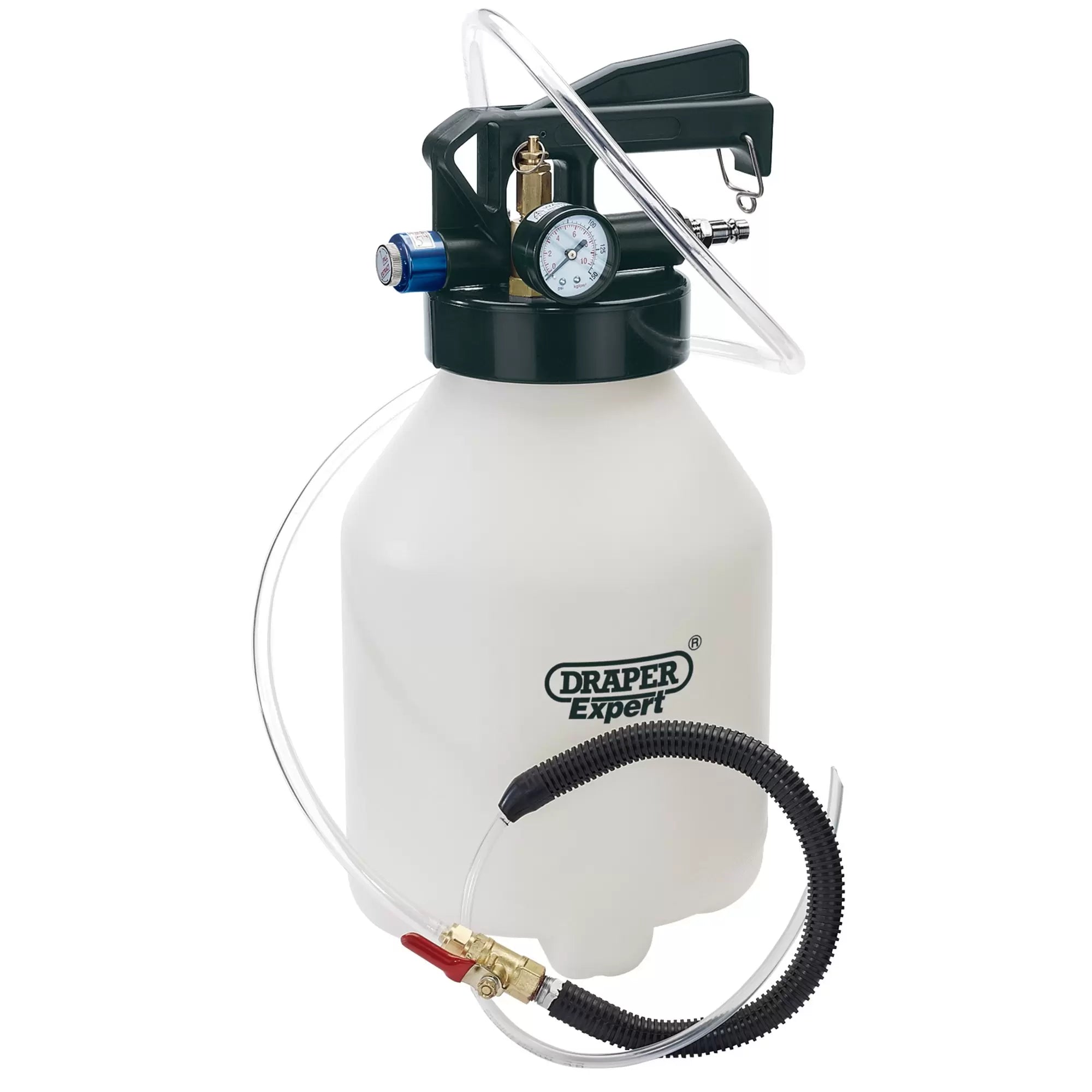 Draper Tools - 23248 - Draper Expert Pneumatic Oil Extractor, 6L, 1/4" BSP