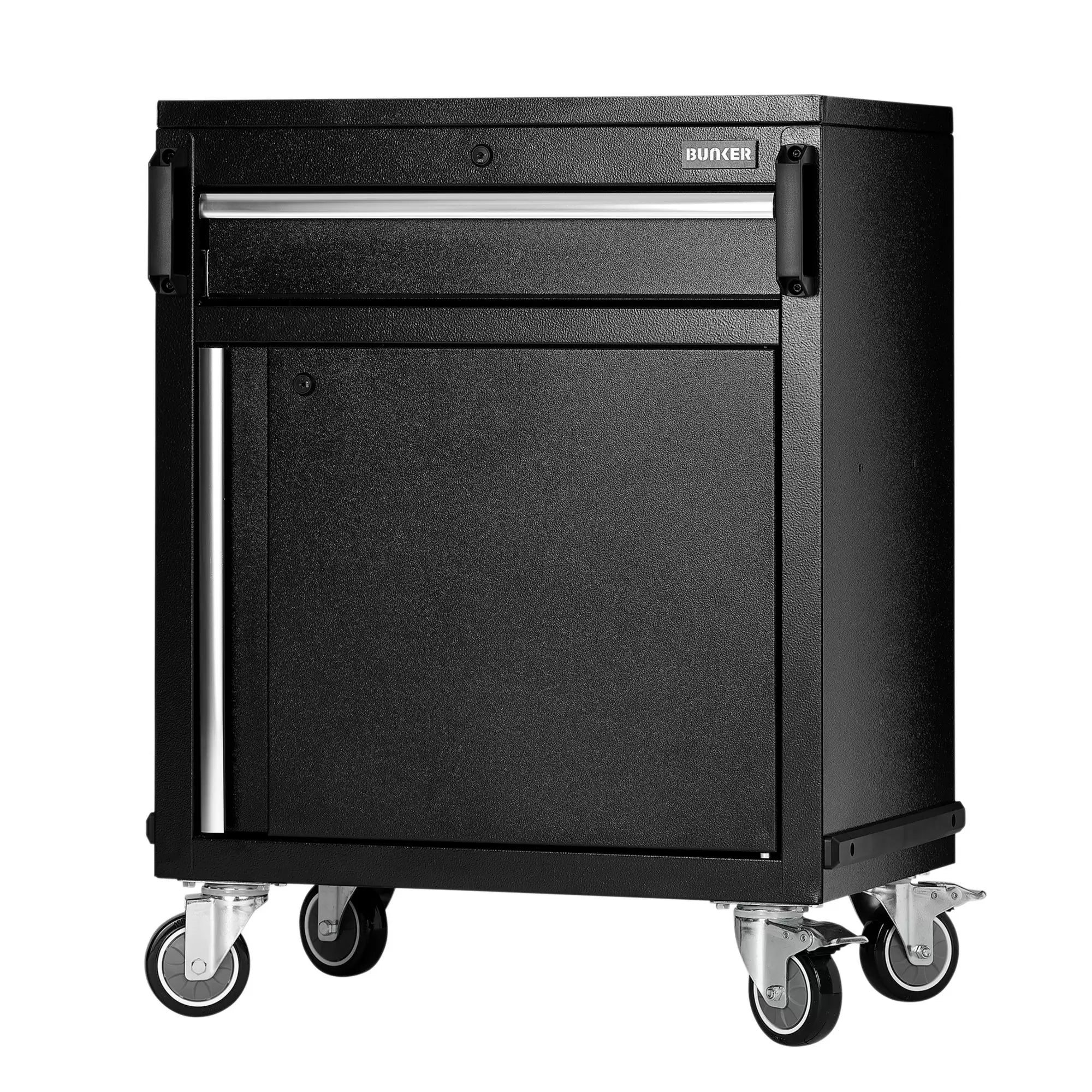 Draper Tools - 23687 - BUNKER Modular Power Tool Mobile Cabinet, 1 Drawer, 1 Door, 646mm