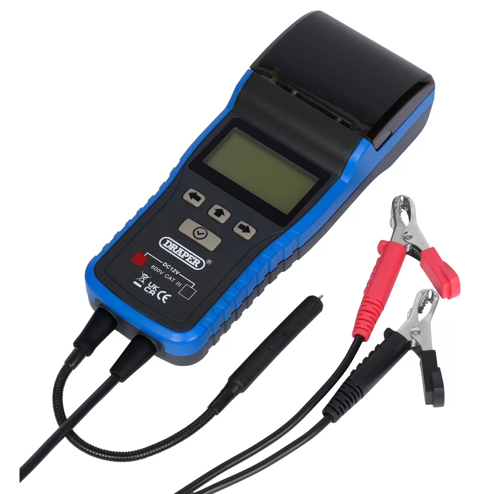 Draper Tools - 23707 - 12V Digital Brake Fluid Tester with Printer