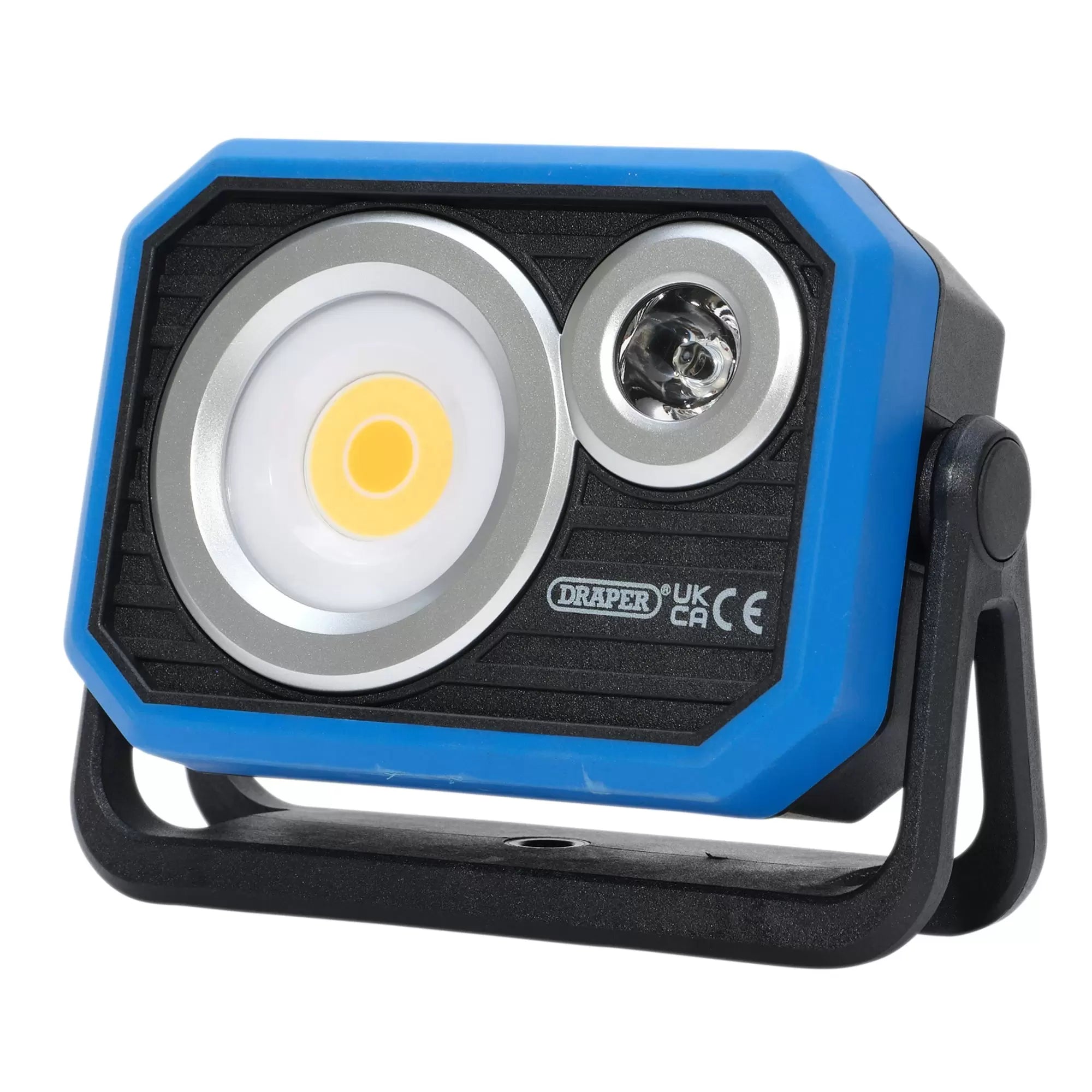 Draper Tools - 23847 - COB XPG Rechargeable Work Light and Powerbank, 10W, 1000 Lumens, USB-C Cable Supplied