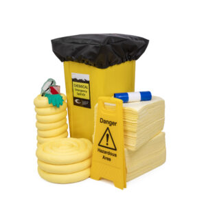 Mobile Spill Station Cabinet with Lockable Door