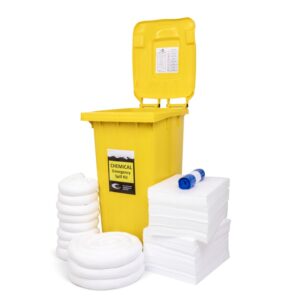 210Ltr Drum Trolley with Pneumatic Wheels