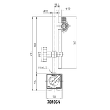 Mitutoyo 7010S-10 Magnetic Stand – 150mm Working Radius