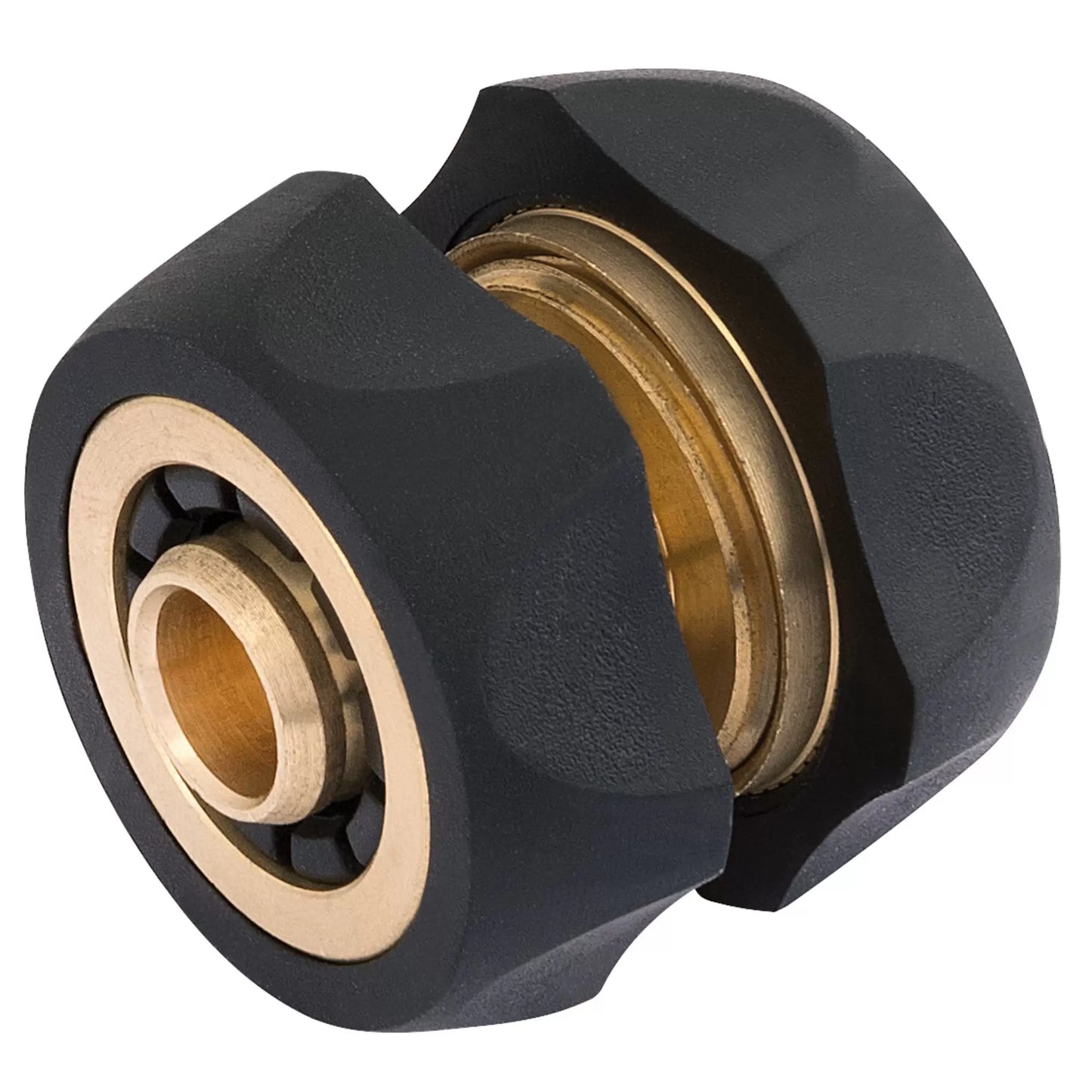 Draper Tools - 24538 - Brass and Rubber Hose Joiner/Mender, 1/2"