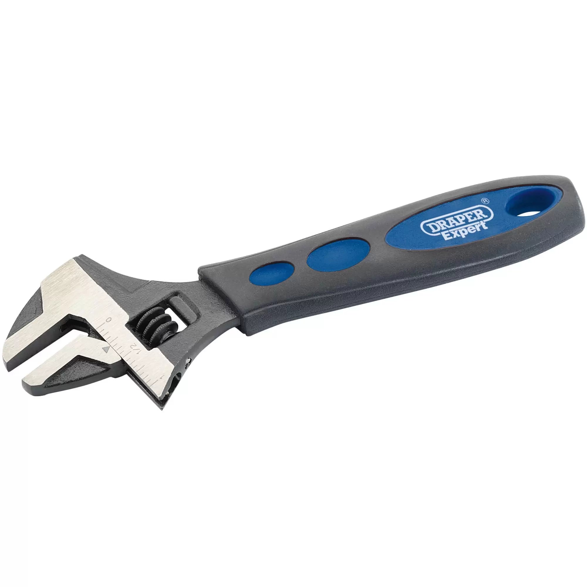Draper Tools - 24893 - Draper Expert Soft Grip Crescent-Type Adjustable Wrench, 150mm, 19mm