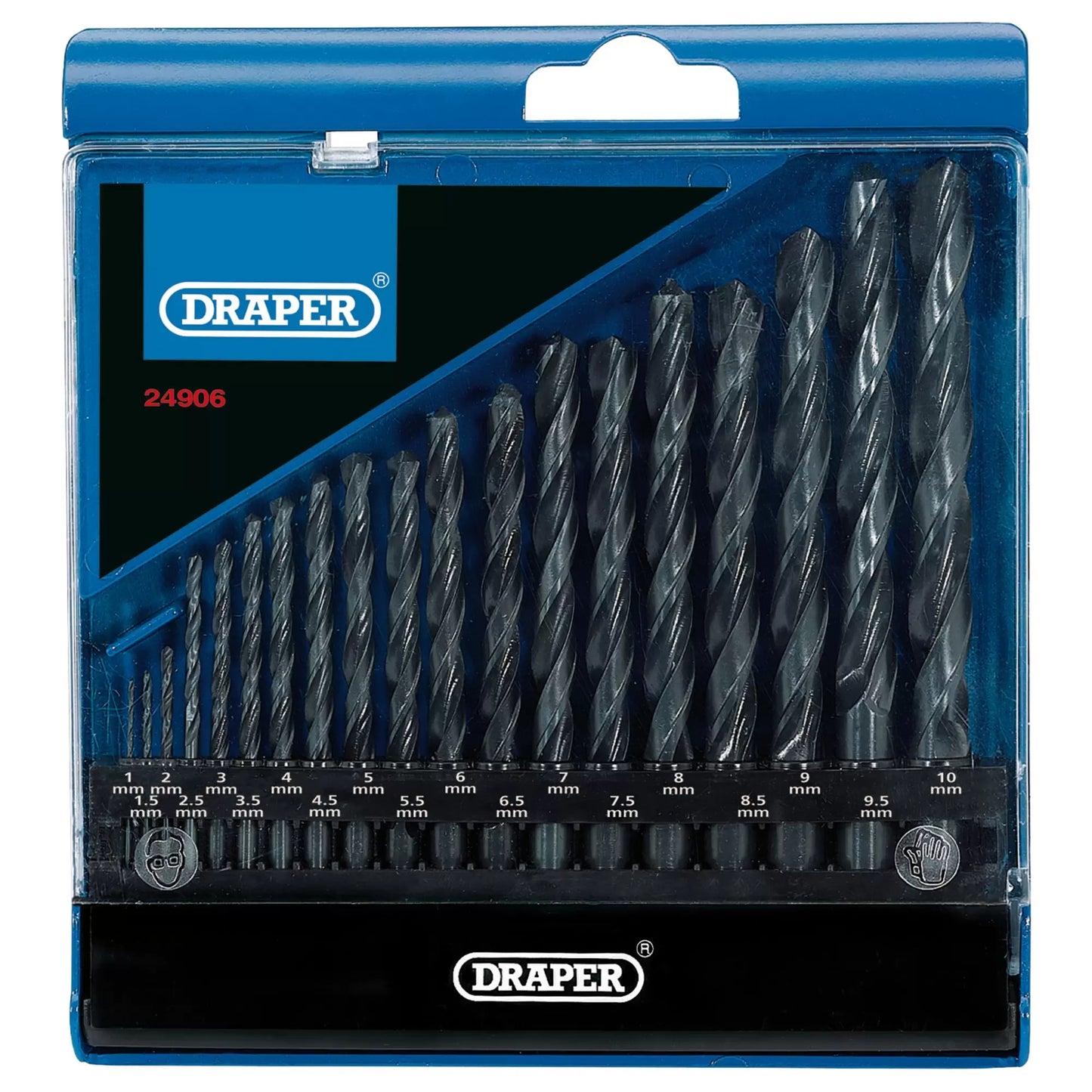 Draper Tools - 24906 - Metric HSS Drill Set (19 Piece)